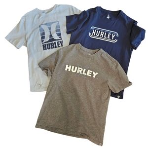 3 Men's Hurley T- Shirts